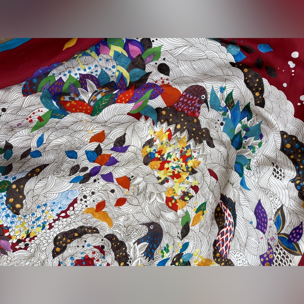 Sulwhasoo tropical birds Scarf by Sulwhasoo